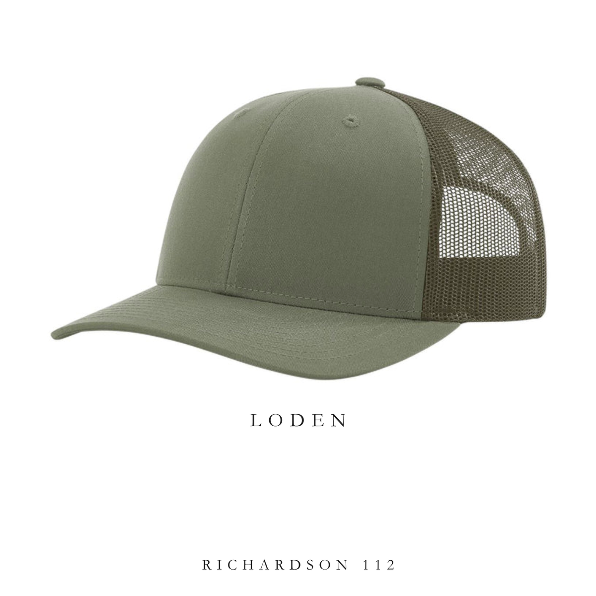 Richardson 112 Leatherette Patch Ball Cap